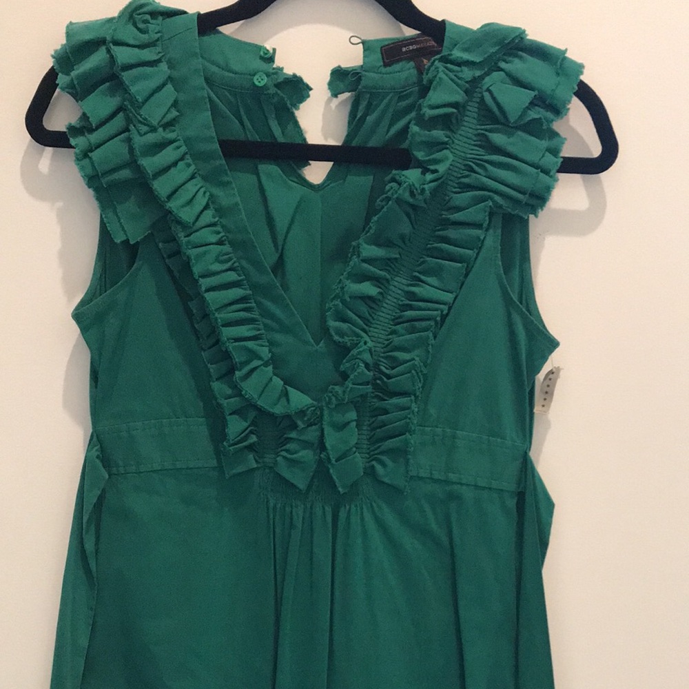 BCBG Maxazria green dress